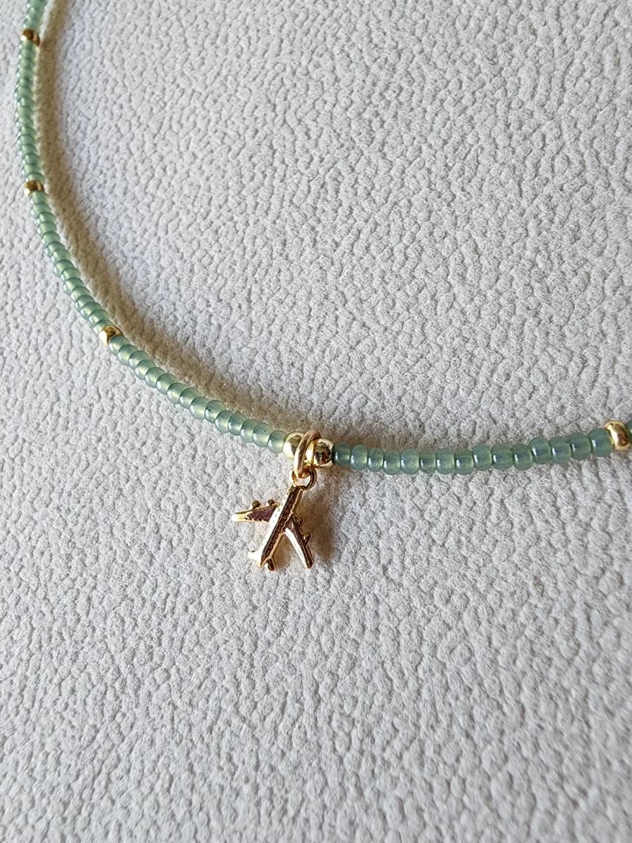 Cadena del viajero - Verde
