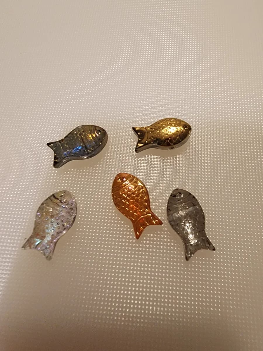 Peces de vidrio (por unidad)