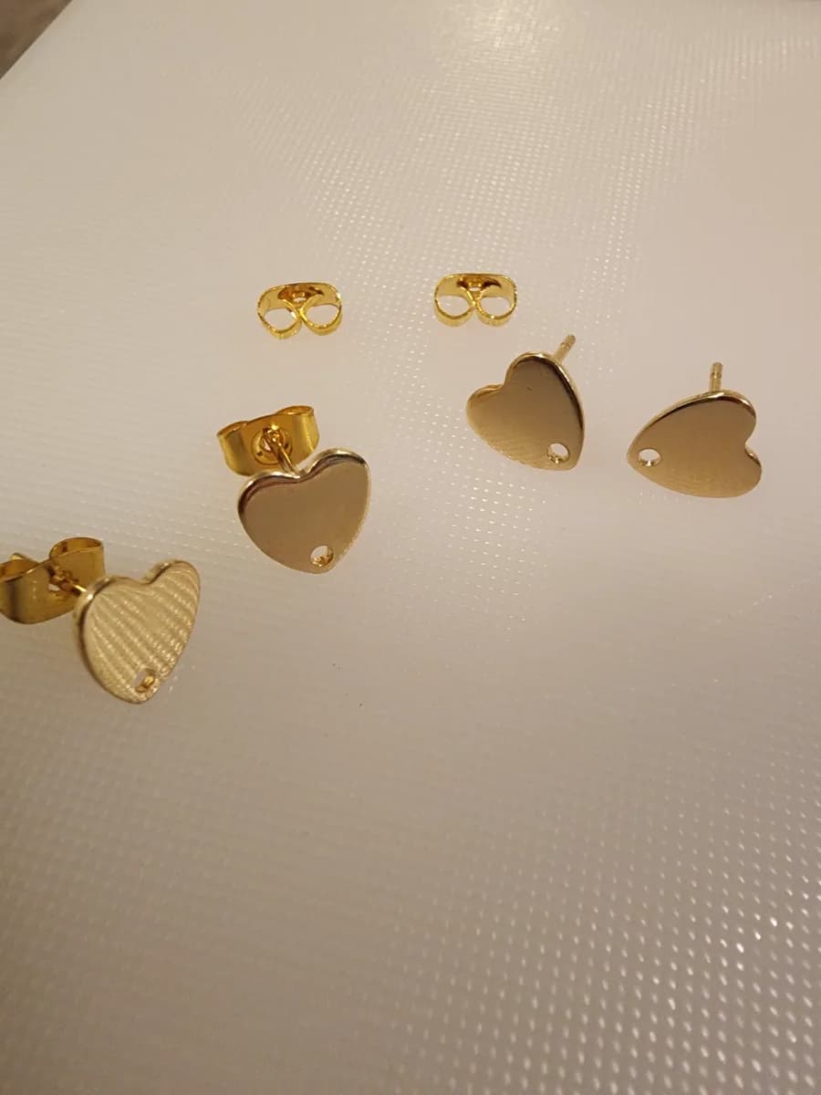 Bases de Aros Corazon (2 pares)