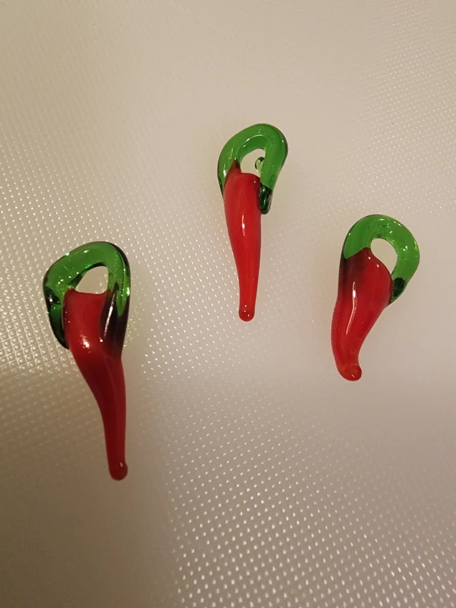 Dije Chile (vidrio/ murano)