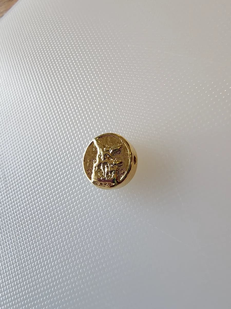 Dije pasador San Miguel Arcangel (1 cm Prox.)