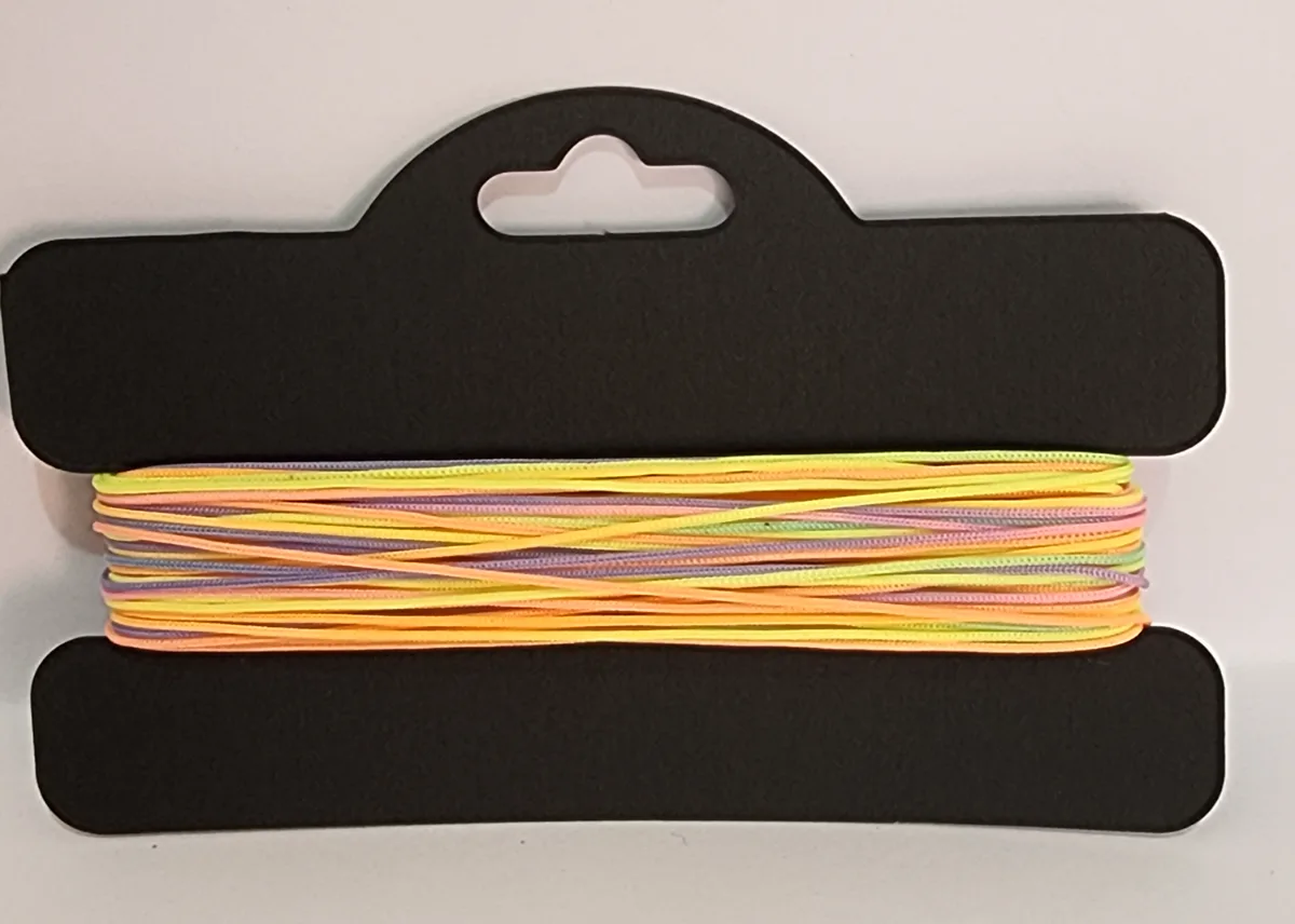 Hilo Chino - Atado 10 metros, 0.6 mm multicolor Pastel