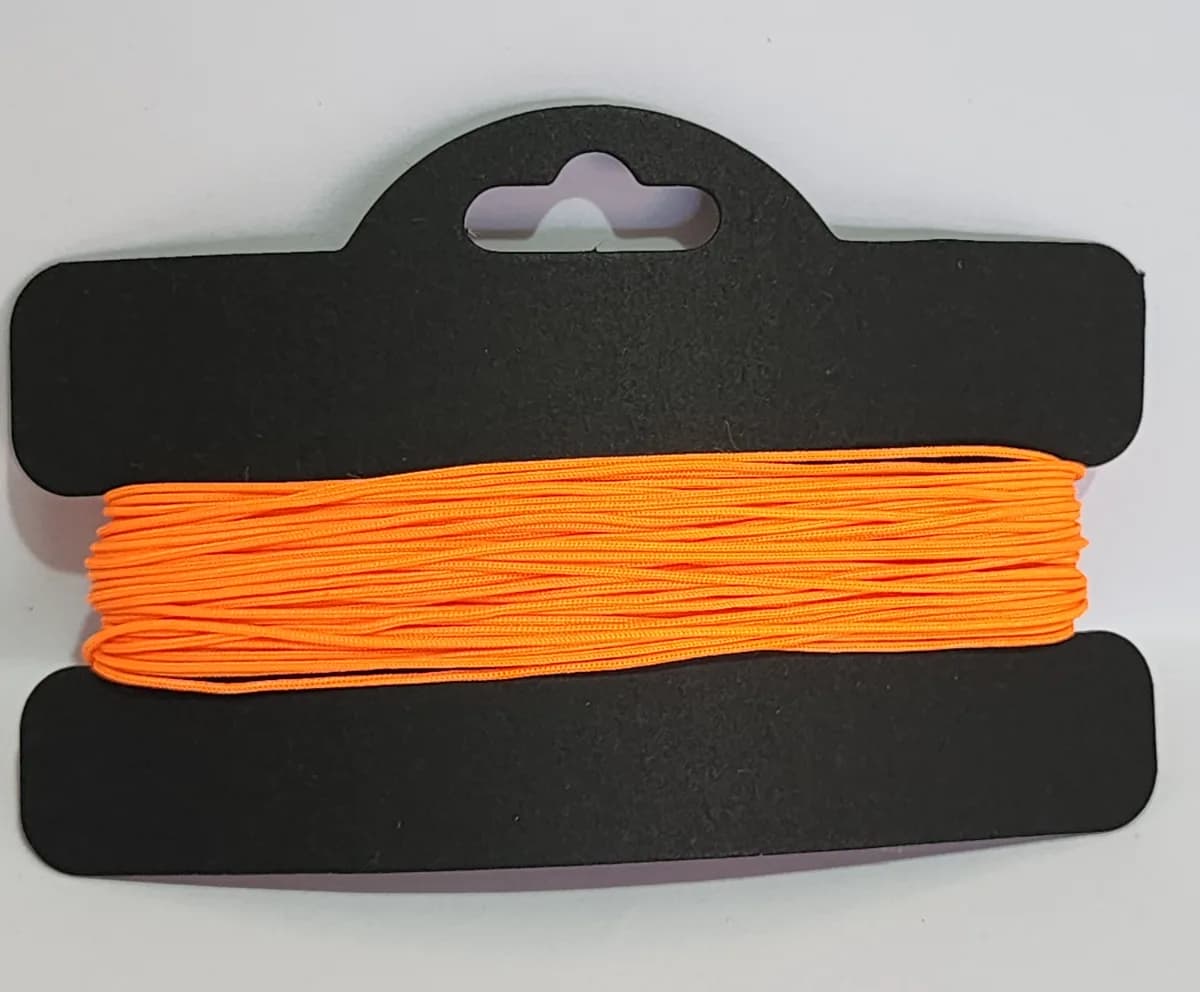 Hilo Chino - Atado 10 metros, 0.6 mm naranja neón