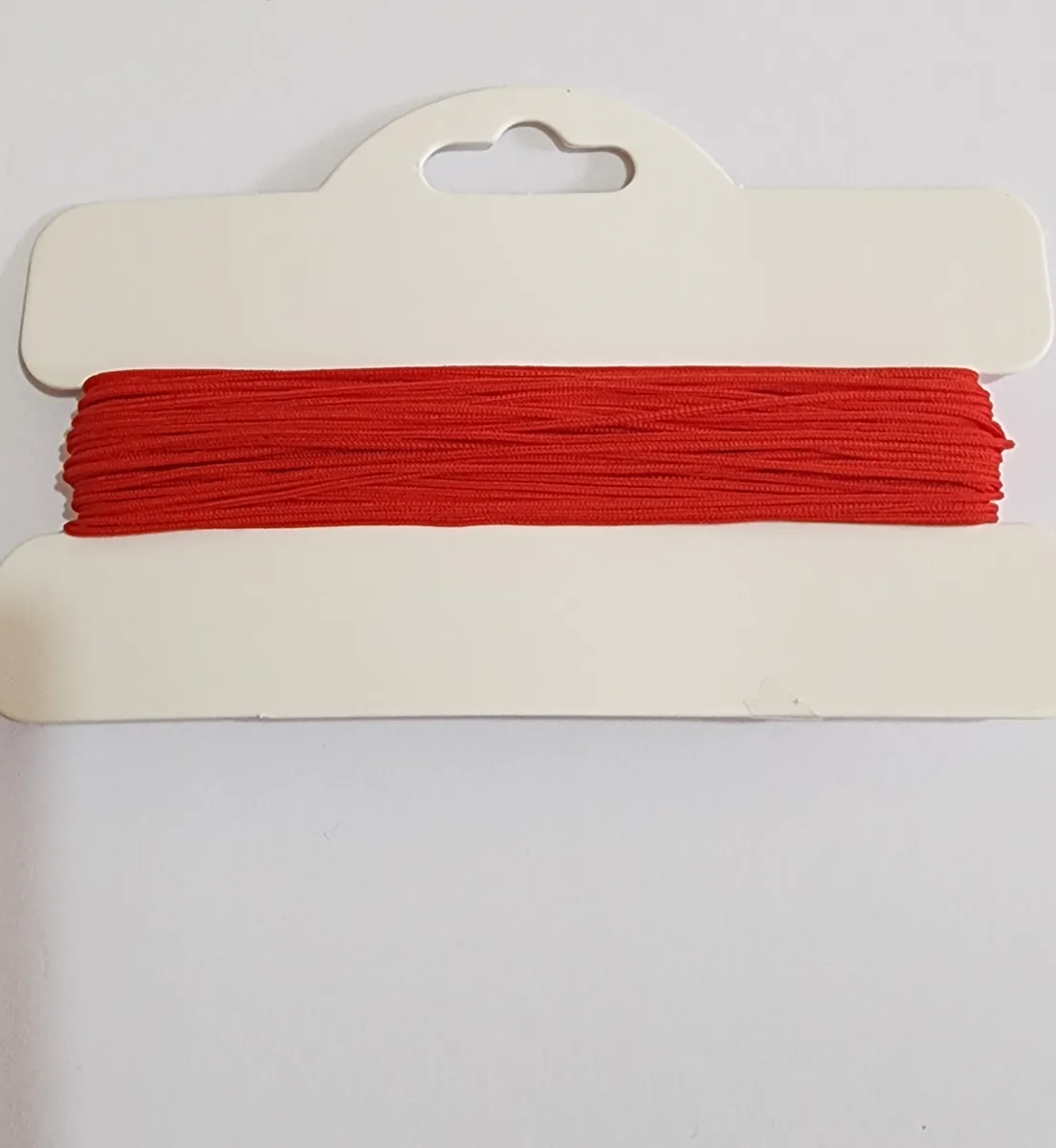 Hilo Chino - Atado de 10 metros, 0.6 mm Rojo